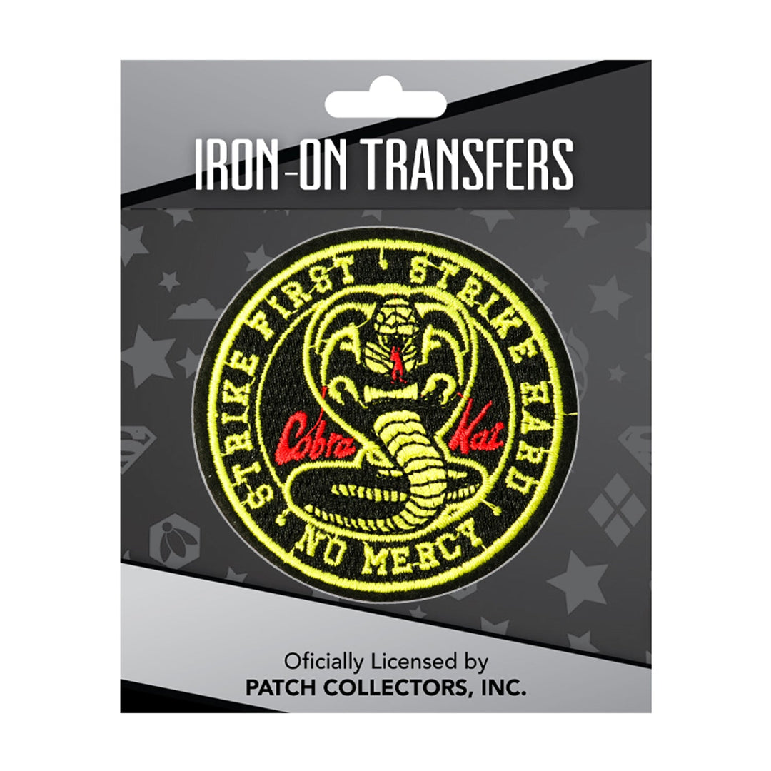 Cobra Style Peel & Stick, Embroidered Patch, Sew On Iron On Patch Applique, 10-Pack