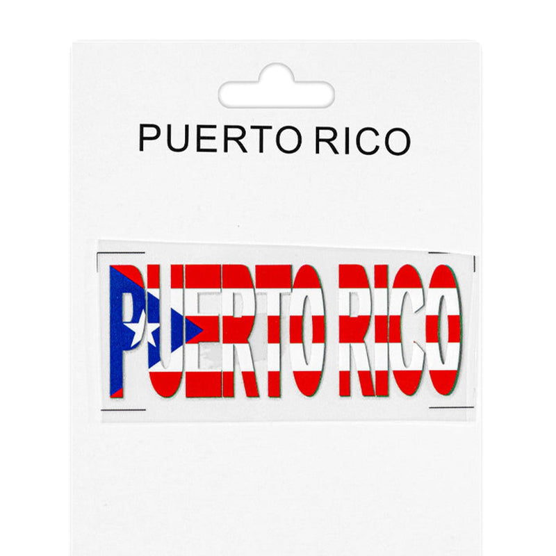 Iron On Transfers,  Heat Transfer Stickers Decals,  1 Piece,  PR Flag Style