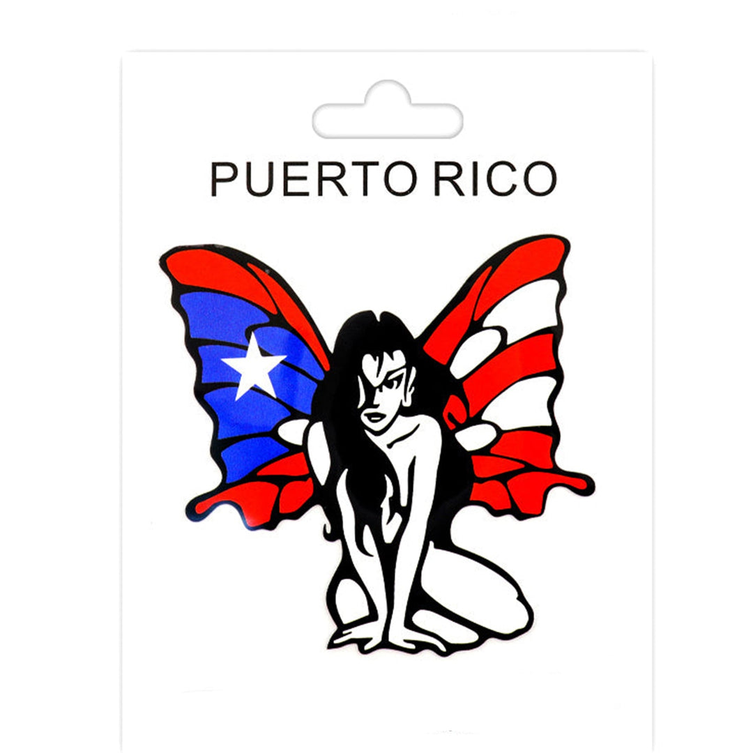 Iron On Transfers,  Heat Transfer Stickers Decals,  1 Piece,  PR Flag Style