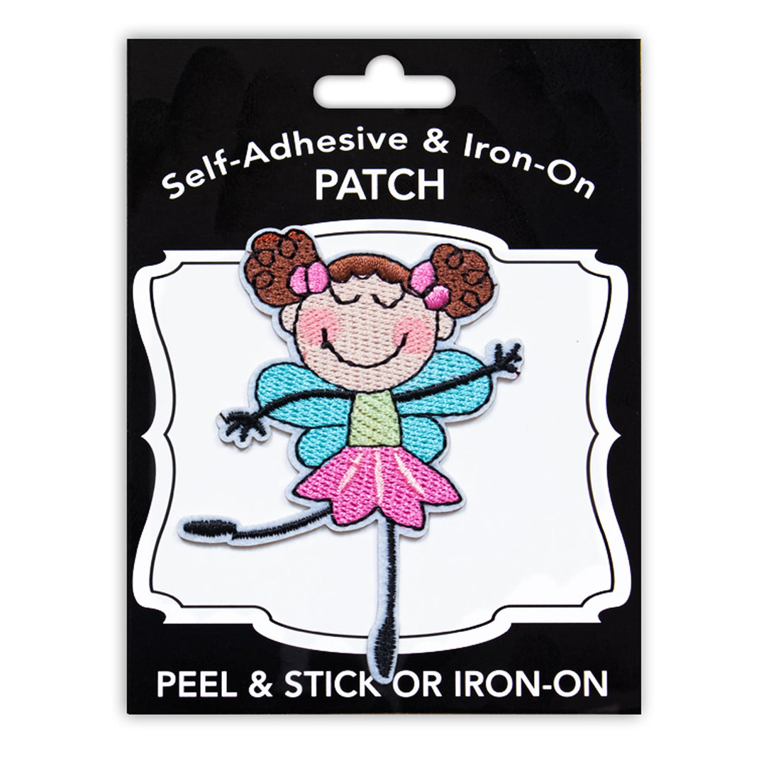 Girl Style Peel & Stick, Embroidered Patch, Sew On Iron On Patch Applique