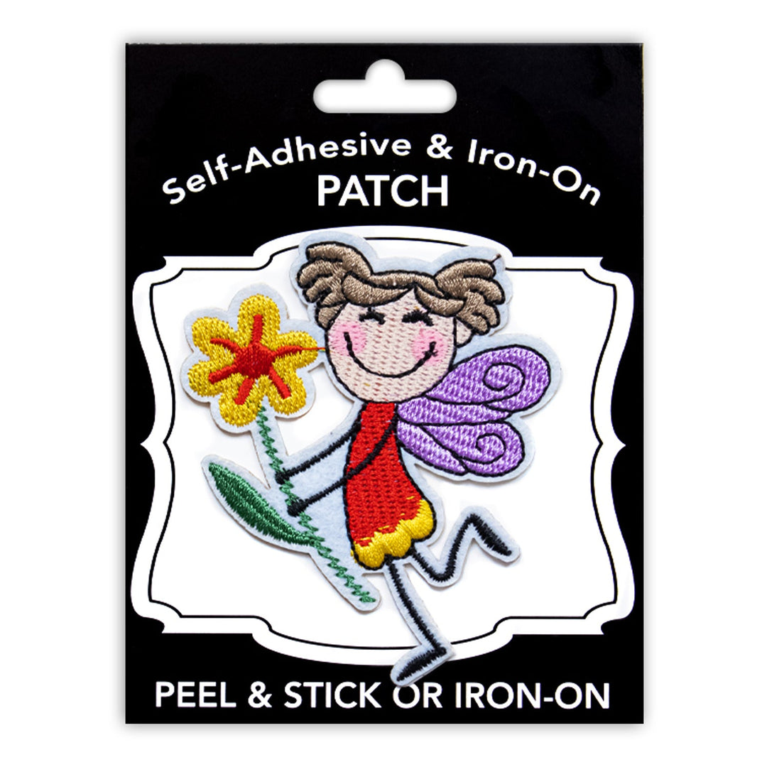 Girl Style Peel & Stick, Embroidered Patch, Sew On Iron On Patch Applique