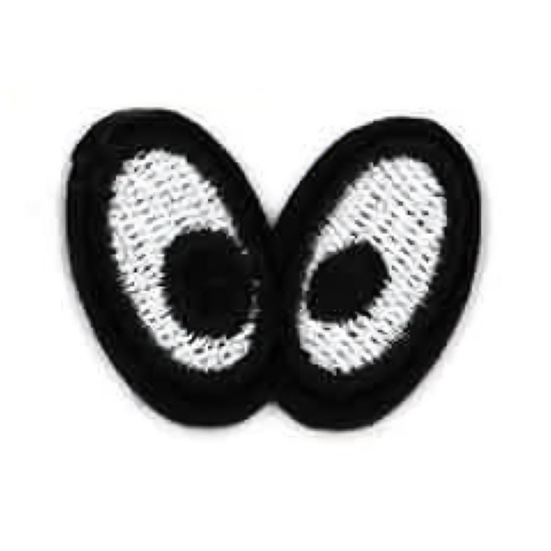 Iron On Transfers,  Heat Transfer Stickers Decals,  20 Pieces,  Cartoon Eyes Style,   20-Pack