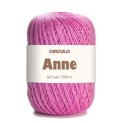 Círculo Anne, 100% Mercerized Cotton Yarn, 295 Tex , 500 Meters