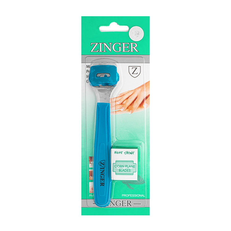 Zinger Foot Care Pedicure Callus Shaver, Hard Skin Remover, 6 Pieces, 12-Pack