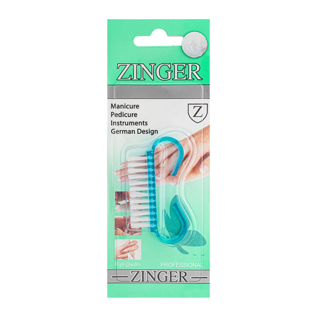 Handle Grip Nail Brush for Manicure & Pedicure with Cleaner