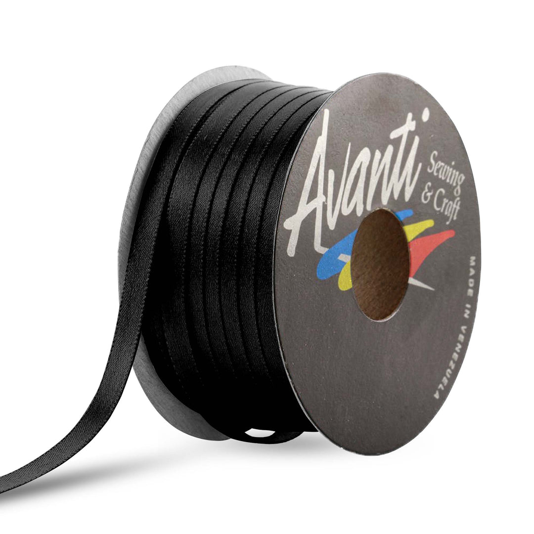 🎀 Avanti Satin Double Face Ribbon – 1/4" (6 mm) | Florist Size #1 | 50 Yards | Made in Venezuela
