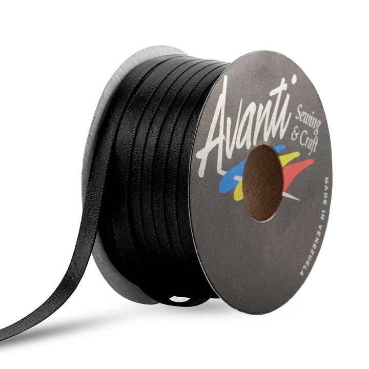 🎀 Avanti Satin Double Face Ribbon – 1/4" (6 mm) | Florist Size #1 | 50 Yards | Made in Venezuela