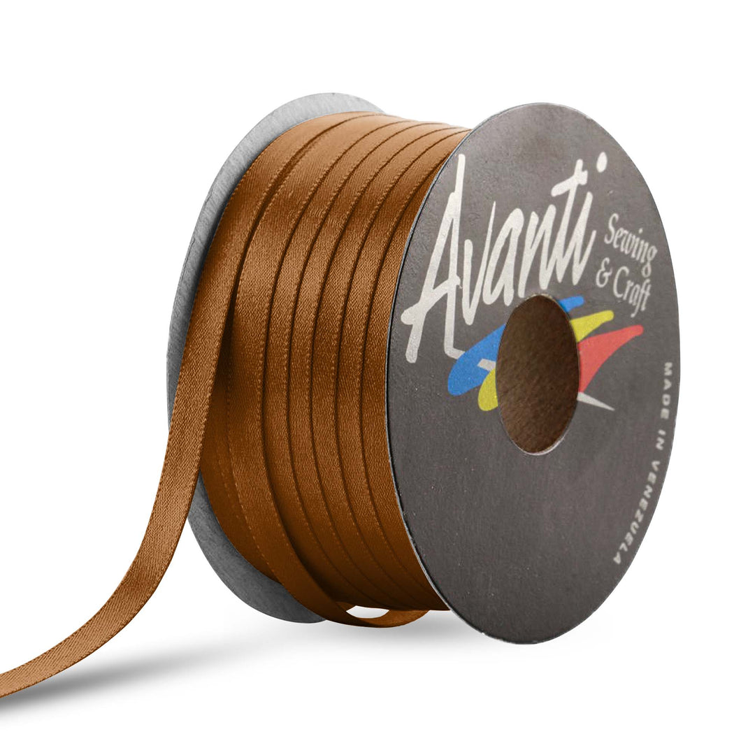 🎀 Avanti Satin Double Face Ribbon – 1/4" (6 mm) | Florist Size #1 | 50 Yards | Made in Venezuela