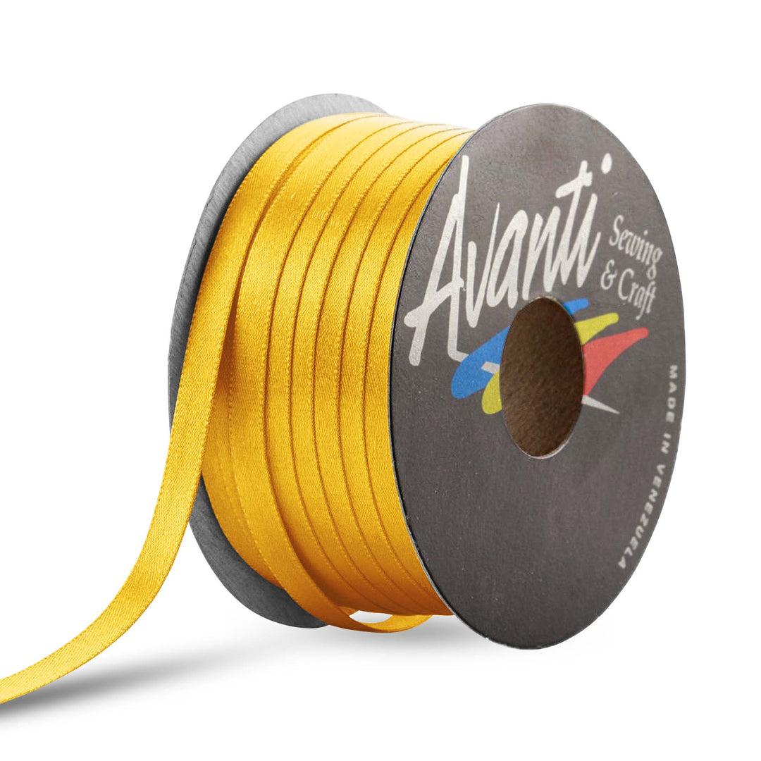 🎀 Avanti Satin Double Face Ribbon – 1/4" (6 mm) | Florist Size #1 | 50 Yards | Made in Venezuela