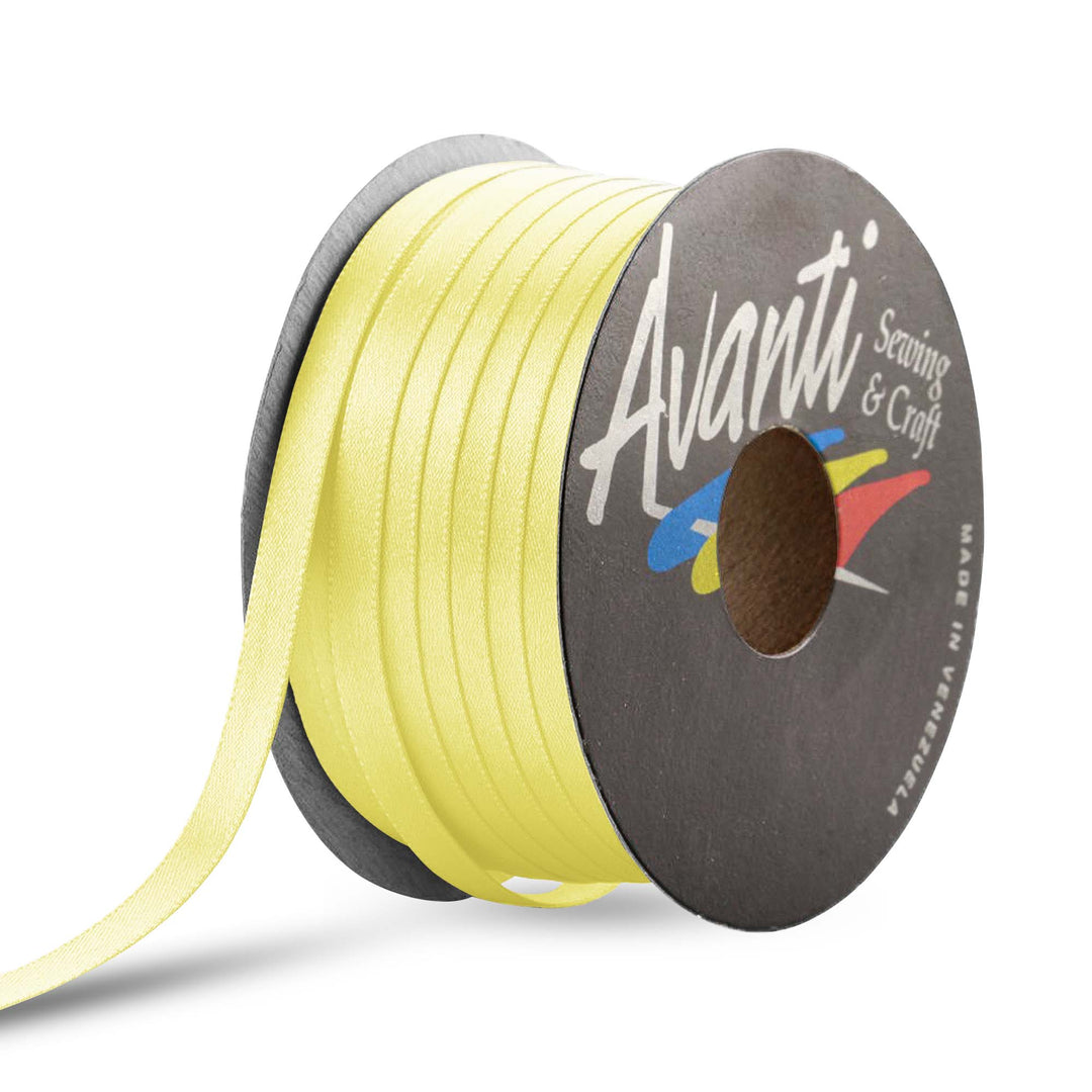 🎀 Avanti Satin Double Face Ribbon – 1/4" (6 mm) | Florist Size #1 | 50 Yards | Made in Venezuela
