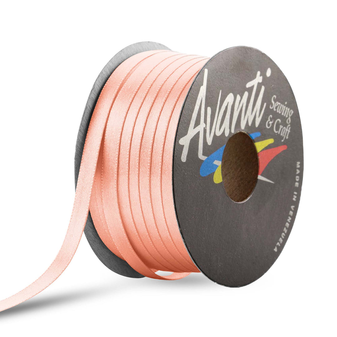 🎀 Avanti Satin Double Face Ribbon – 1/4" (6 mm) | Florist Size #1 | 50 Yards | Made in Venezuela