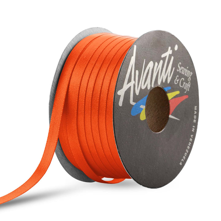 🎀 Avanti Satin Double Face Ribbon – 1/4" (6 mm) | Florist Size #1 | 50 Yards | Made in Venezuela
