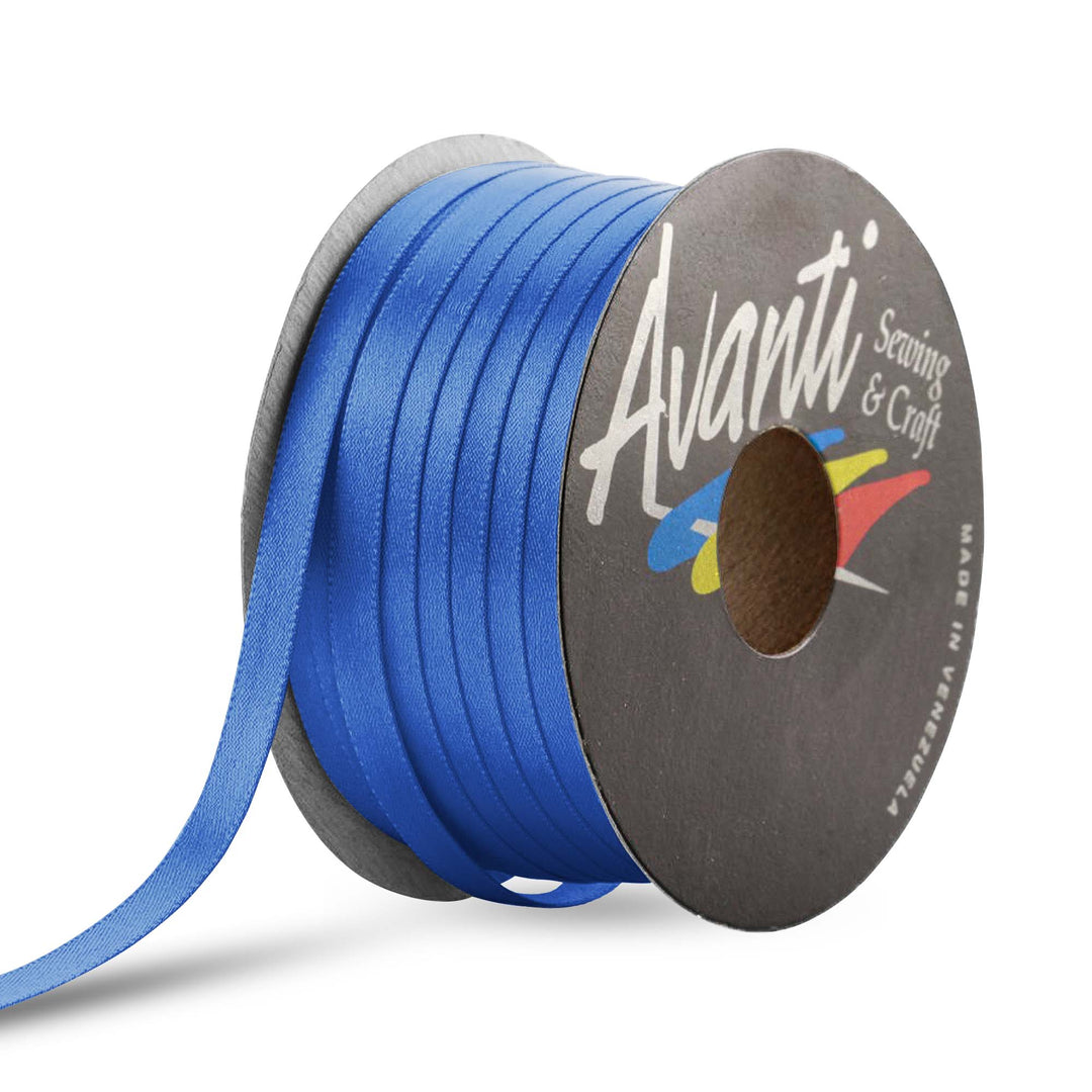 🎀 Avanti Satin Double Face Ribbon – 1/4" (6 mm) | Florist Size #1 | 50 Yards | Made in Venezuela