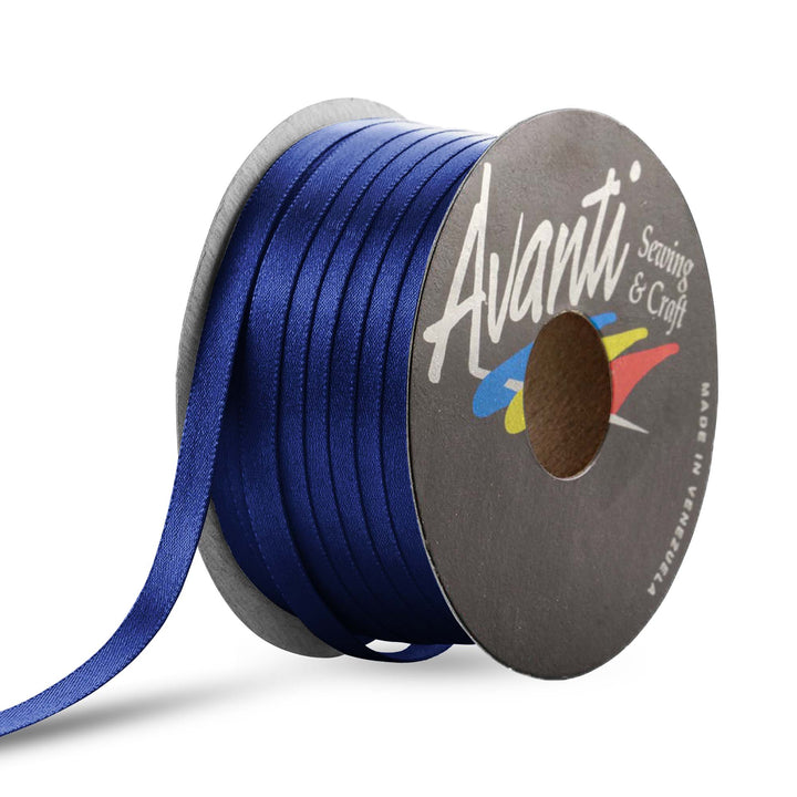 🎀 Avanti Satin Double Face Ribbon – 1/4" (6 mm) | Florist Size #1 | 50 Yards | Made in Venezuela