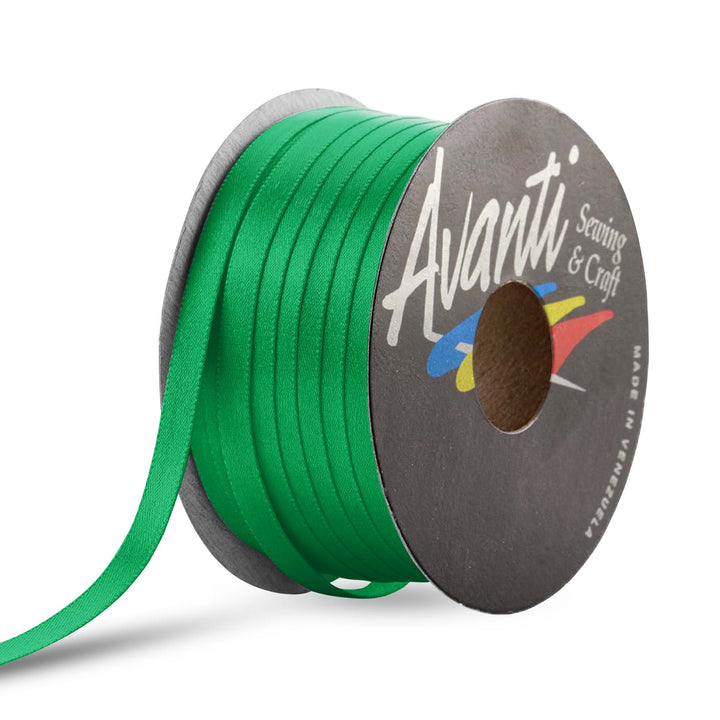 🎀 Avanti Satin Double Face Ribbon – 1/4" (6 mm) | Florist Size #1 | 50 Yards | Made in Venezuela