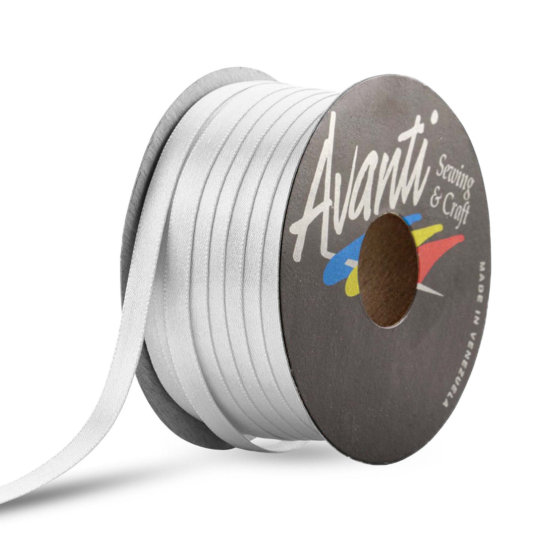 🎀 Avanti Satin Double Face Ribbon – 1/4" (6 mm) | Florist Size #1 | 50 Yards | Made in Venezuela