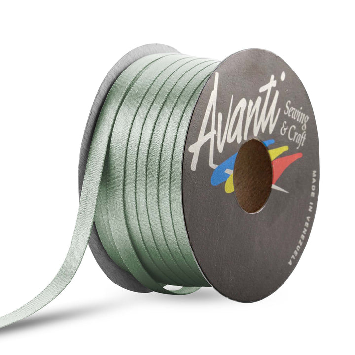 🎀 Avanti Satin Double Face Ribbon – 1/4" (6 mm) | Florist Size #1 | 50 Yards | Made in Venezuela