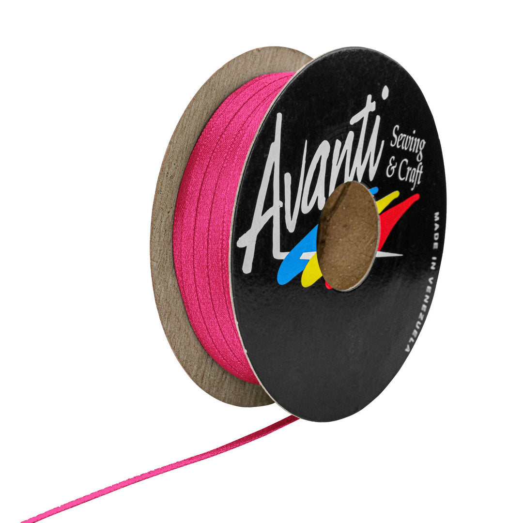 🎀 Avanti Satin Double Face Ribbon – 1/8" (3 mm) | Florist Size #0 | 50 Yards | Made in Venezuela