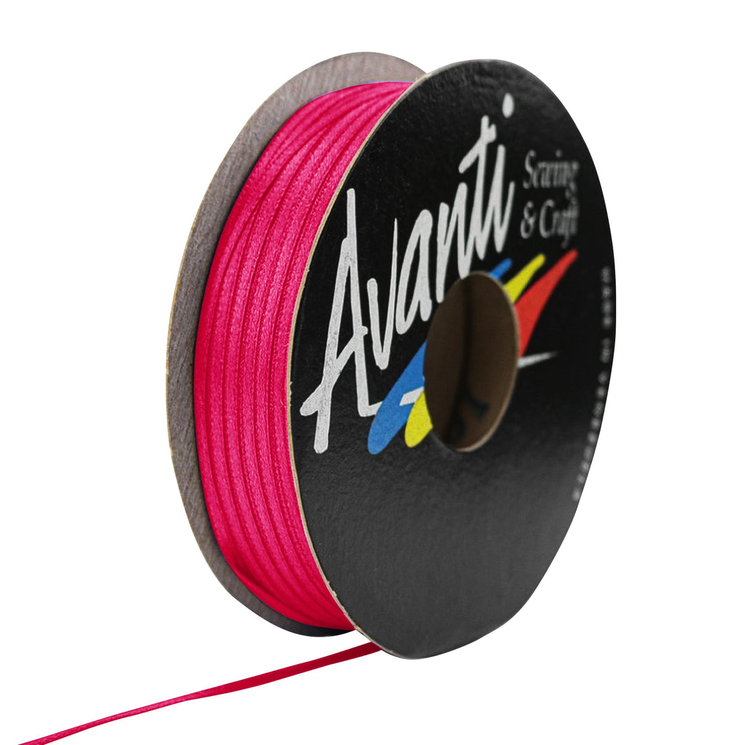 🎀 Avanti Satin Double Face Ribbon – 1/16" (1.6 mm) | Florist Size #00 | 50 Yards | Made in Venezuela
