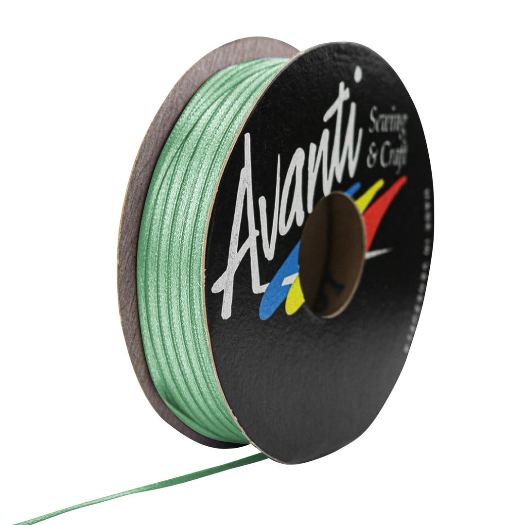 🎀 Avanti Satin Double Face Ribbon – 1/16" (1.6 mm) | Florist Size #00 | 50 Yards | Made in Venezuela