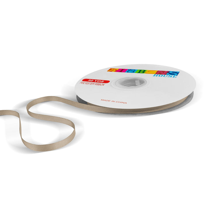 Avanti Solid Grosgrain Ribbon, 1/4"inche, 6mm, 100% Polyester, 50-Yards