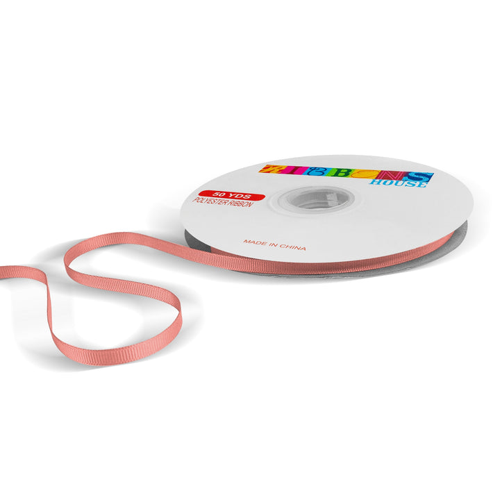 Avanti Solid Grosgrain Ribbon, 1/4"inche, 6mm, 100% Polyester, 50-Yards