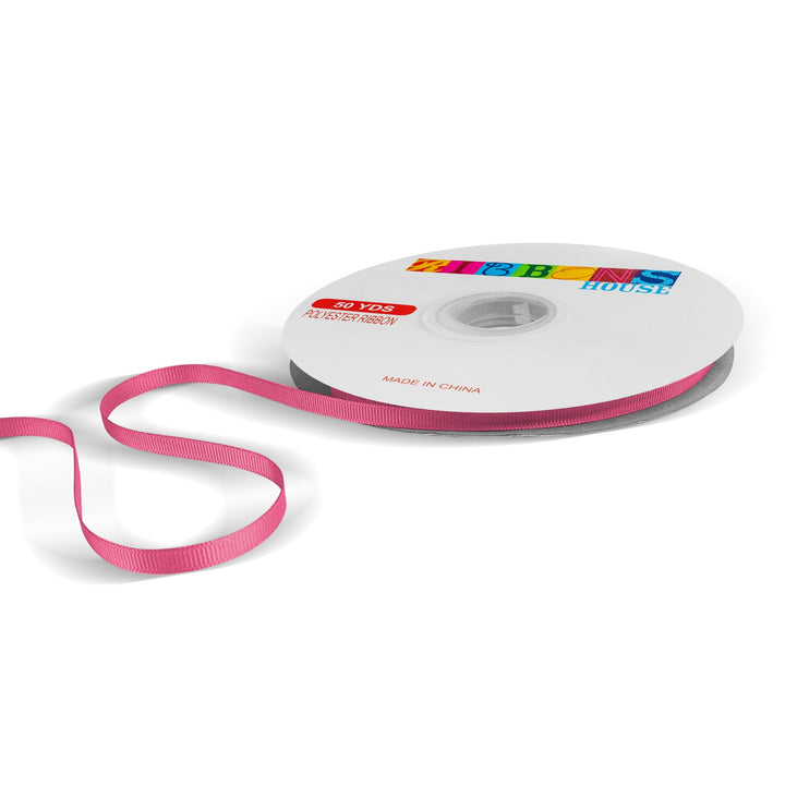 Avanti Solid Grosgrain Ribbon, 1/4"inche, 6mm, 100% Polyester, 50-Yards