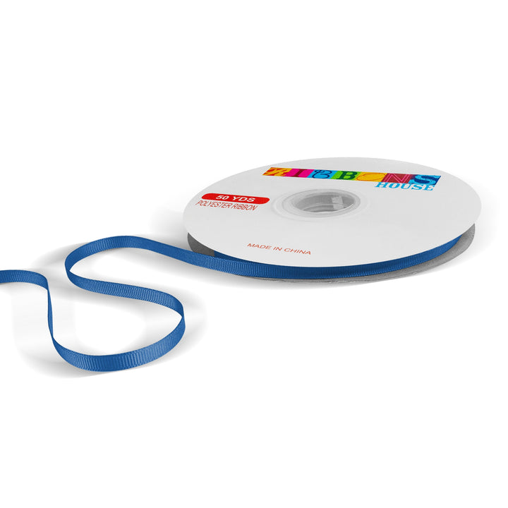 Avanti Solid Grosgrain Ribbon, 1/4"inche, 6mm, 100% Polyester, 50-Yards