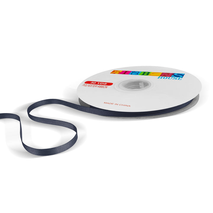 Avanti Solid Grosgrain Ribbon, 1/4"inche, 6mm, 100% Polyester, 50-Yards