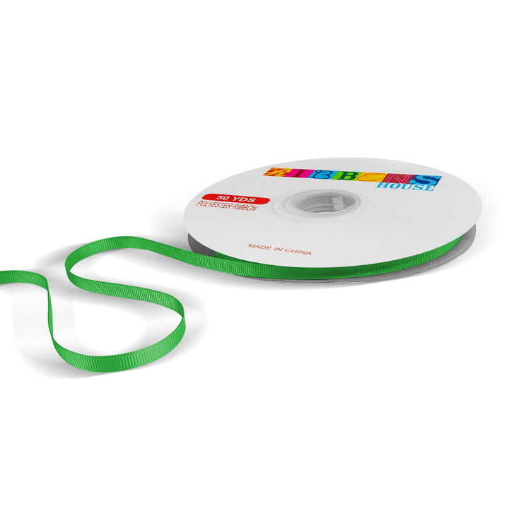 Avanti Solid Grosgrain Ribbon, 1/4"inche, 6mm, 100% Polyester, 50-Yards