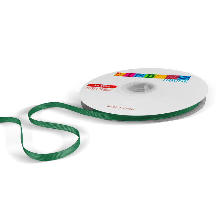 Avanti Solid Grosgrain Ribbon, 1/4"inche, 6mm, 100% Polyester, 50-Yards