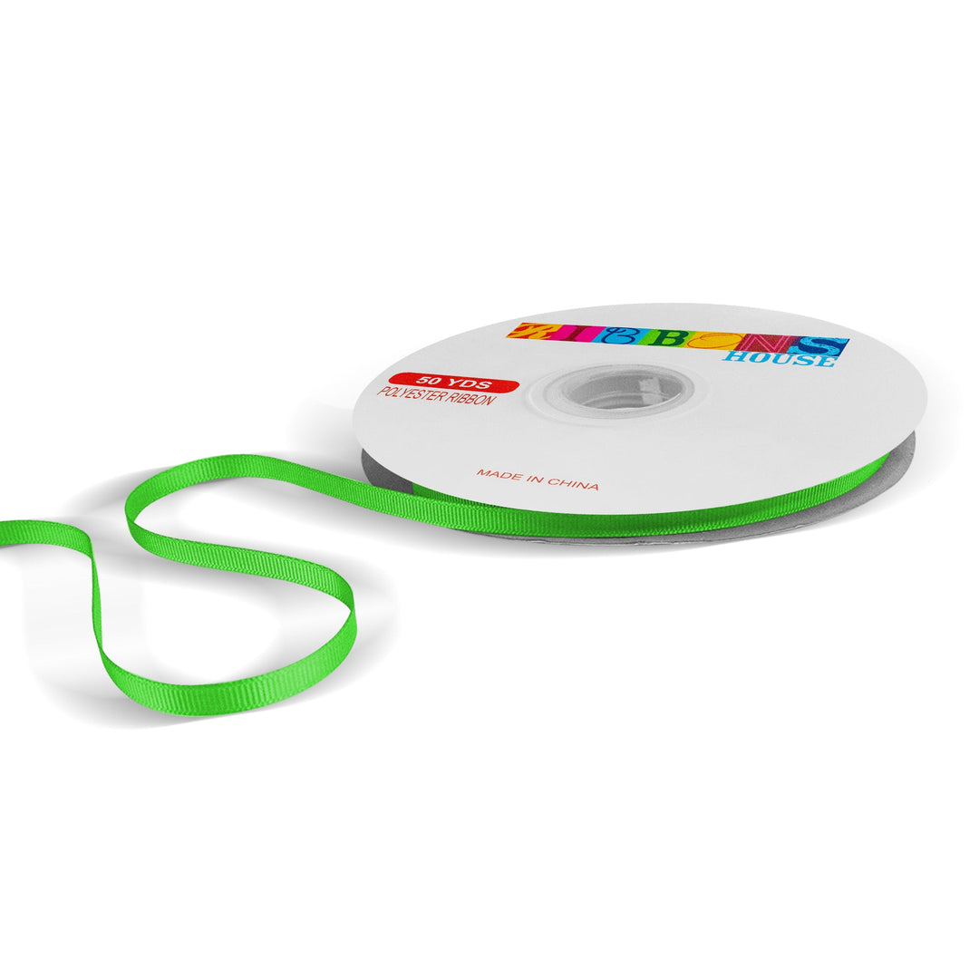 Avanti Solid Grosgrain Ribbon, 1/4"inche, 6mm, 100% Polyester, 50-Yards