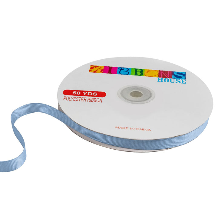 Avanti Solid Grosgrain Ribbon, 3/8" inches, 9mm, 100% Polyester, 50 Yards