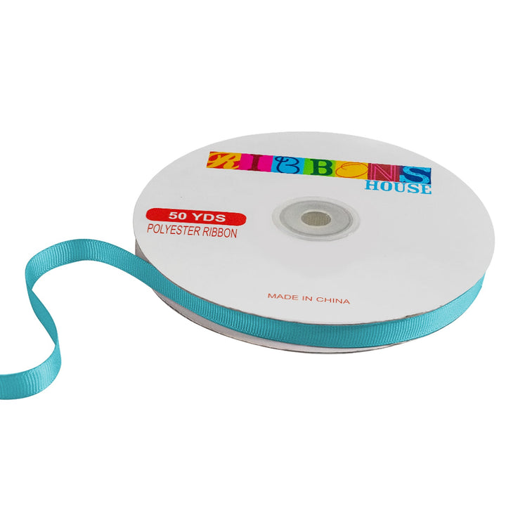 Avanti Solid Grosgrain Ribbon, 3/8" inches, 9mm, 100% Polyester, 50 Yards