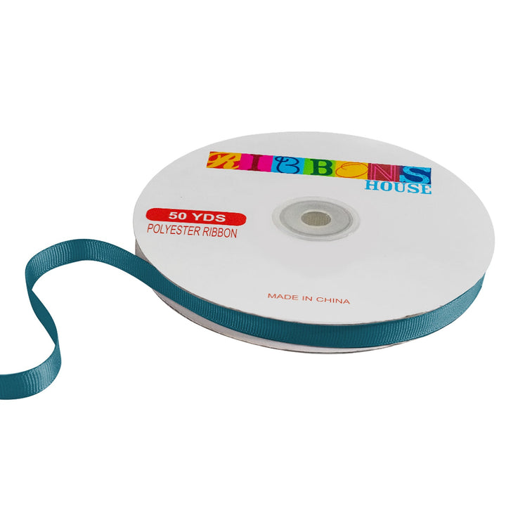 Avanti Solid Grosgrain Ribbon, 3/8" inches, 9mm, 100% Polyester, 50 Yards