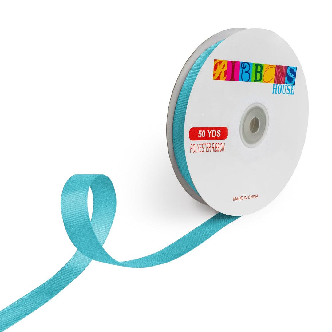 Avanti Solid 5/8" 15mm Grosgrain Ribbon, 100% Polyester, 50-Yard