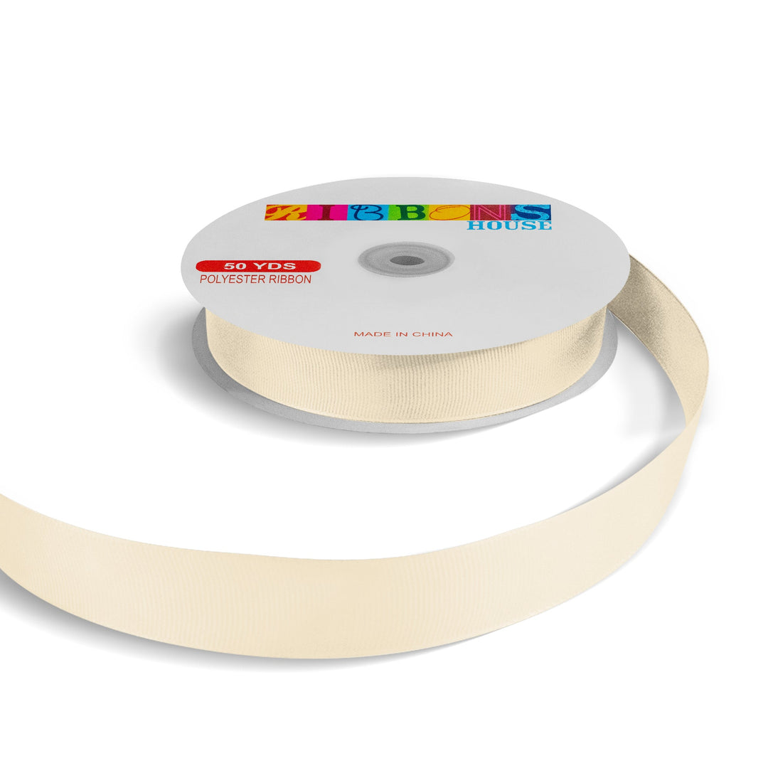 Avanti Solid Grosgrain Ribbon, 1" inches, 24mm, 100% Polyester, 50 Yards