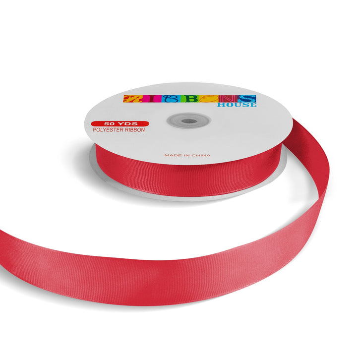 Avanti Solid Grosgrain Ribbon, 1" inches, 24mm, 100% Polyester, 50 Yards