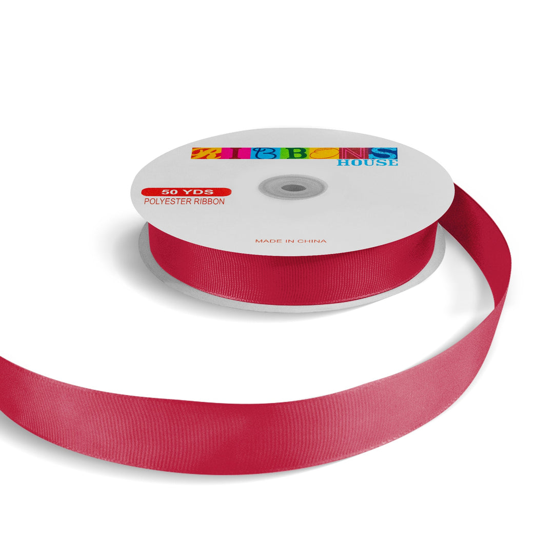 Avanti Solid Grosgrain Ribbon, 1" inches, 24mm, 100% Polyester, 50 Yards