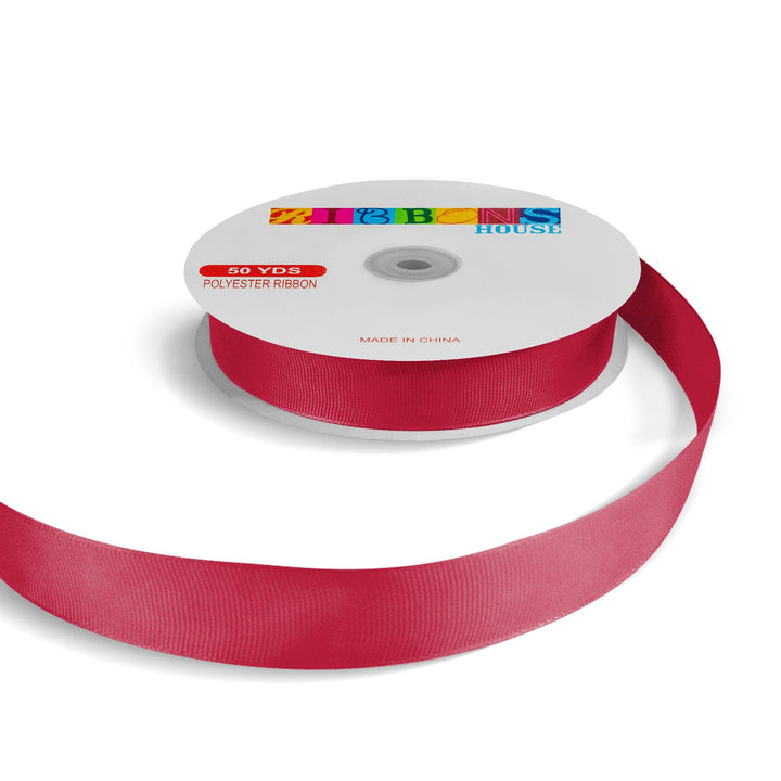 Avanti Solid Grosgrain Ribbon, 1" inches, 24mm, 100% Polyester, 50 Yards