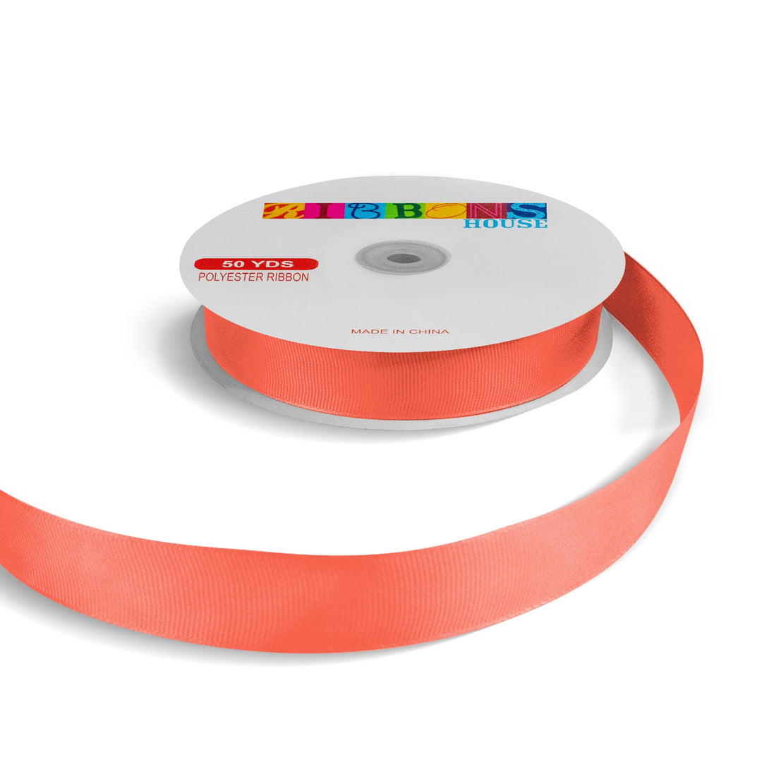 Avanti Solid Grosgrain Ribbon, 1" inches, 24mm, 100% Polyester, 50 Yards