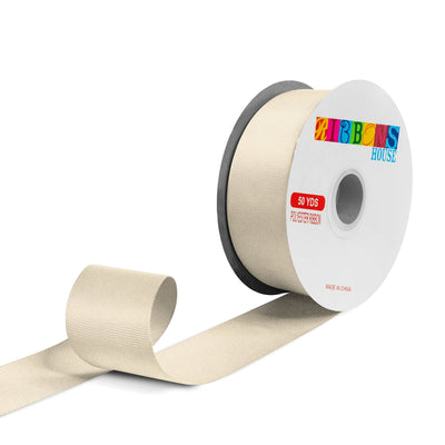 Avanti Solid Grosgrain Ribbon, 2" inches, 50mm, 100% Polyester, 50 Yards