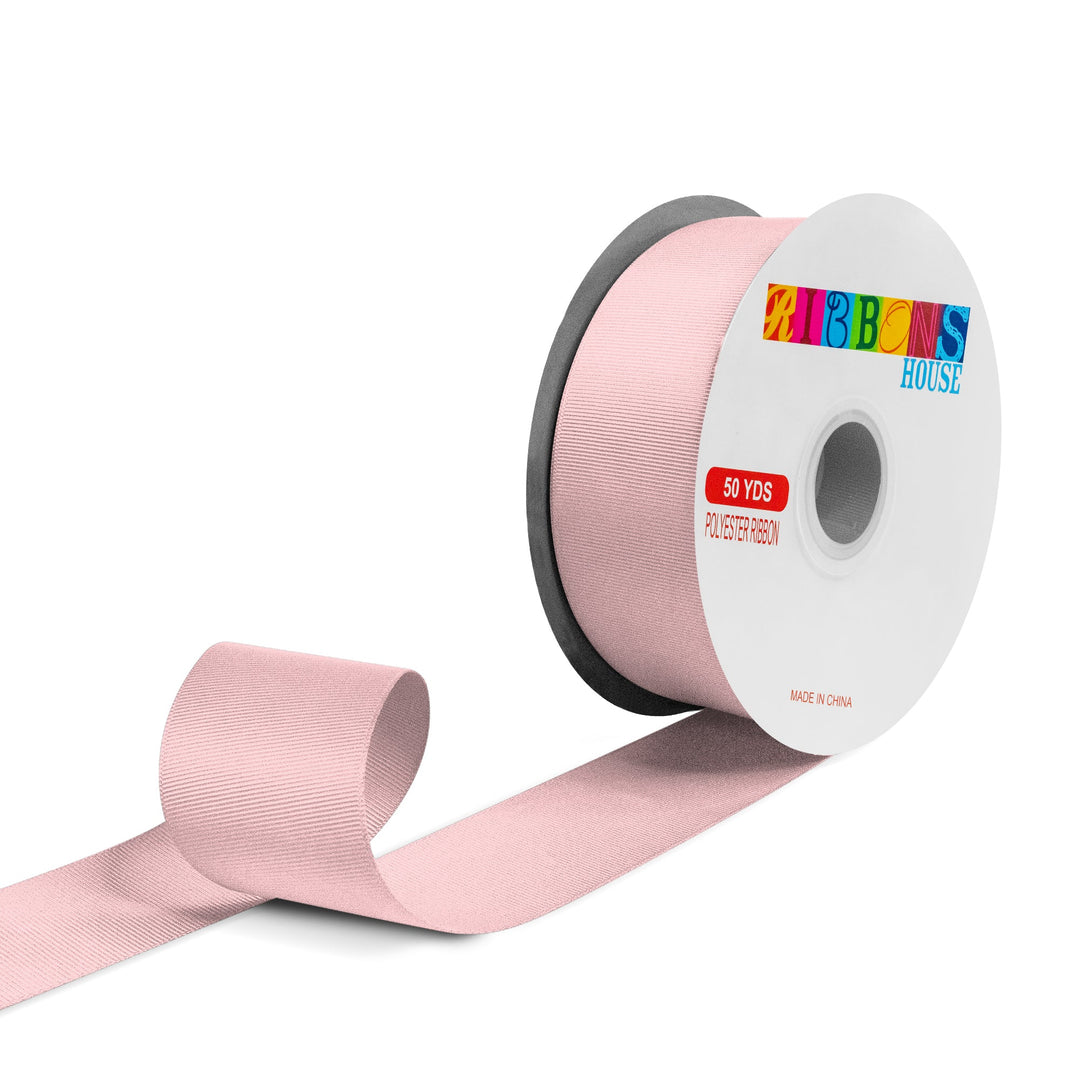Avanti Solid Grosgrain Ribbon, 2" inches, 50mm, 100% Polyester, 50 Yards