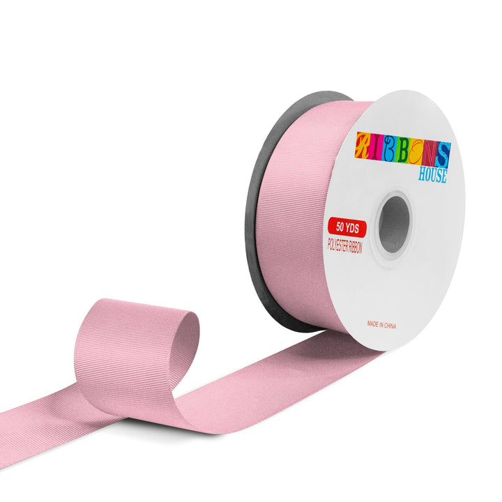 Avanti Solid Grosgrain Ribbon, 2" inches, 50mm, 100% Polyester, 50 Yards