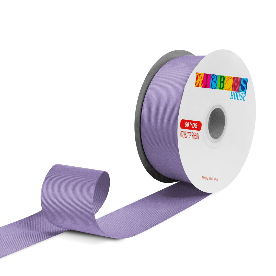 Avanti Solid Grosgrain Ribbon, 2" inches, 50mm, 100% Polyester, 50 Yards
