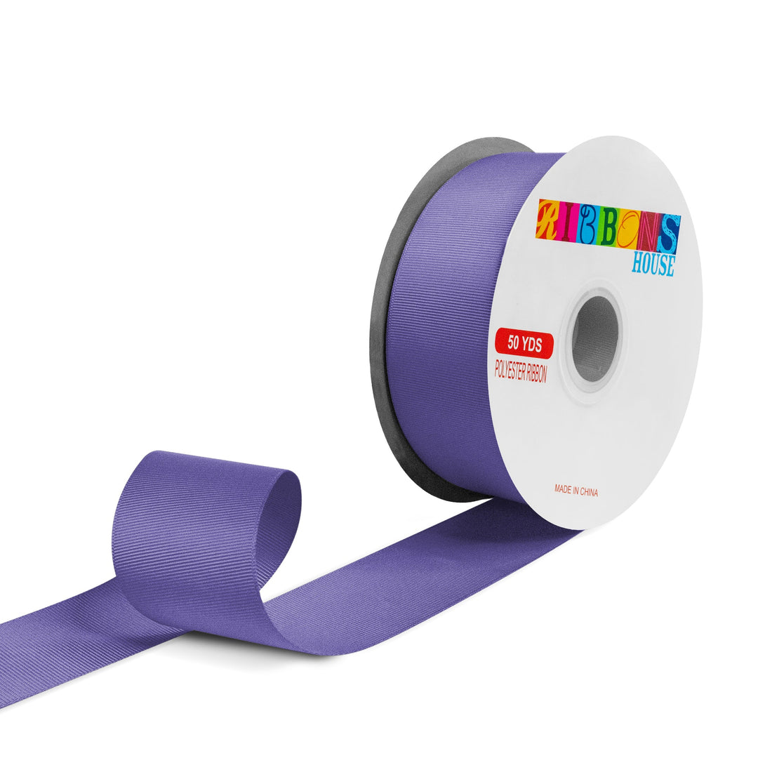 Avanti Solid Grosgrain Ribbon, 2" inches, 50mm, 100% Polyester, 50 Yards