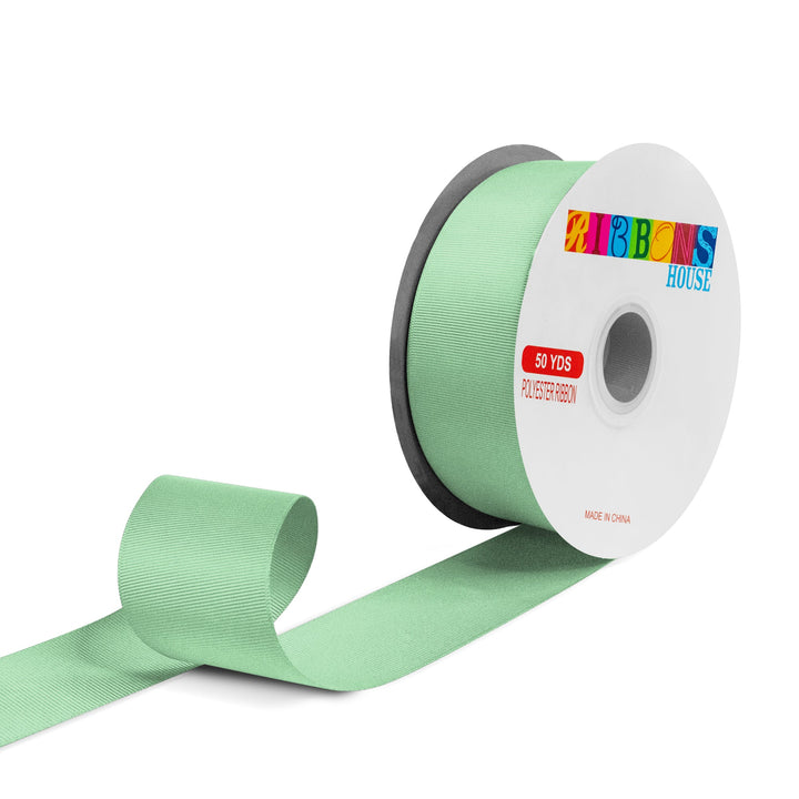 Avanti Solid Grosgrain Ribbon, 2" inches, 50mm, 100% Polyester, 50 Yards