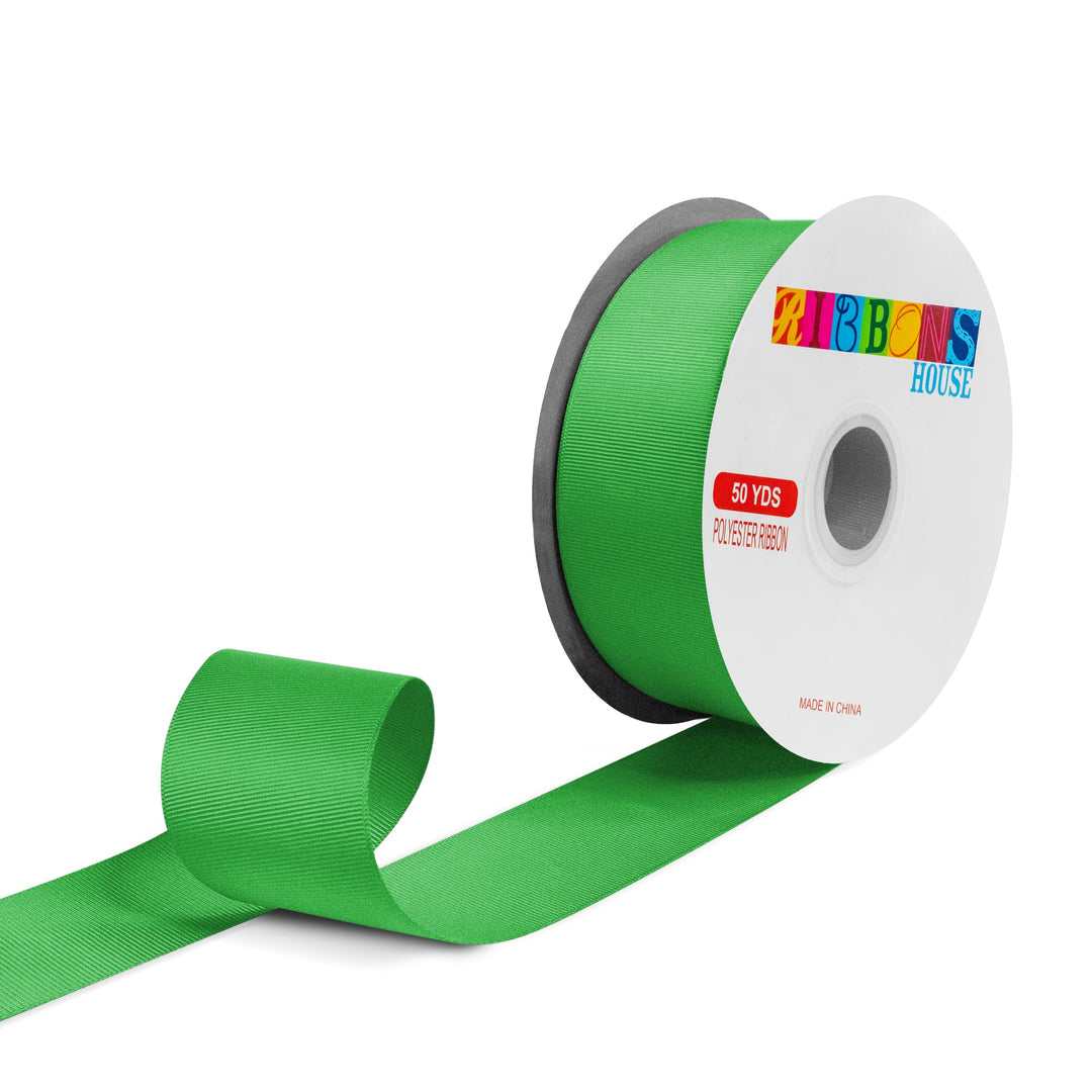 Avanti Solid Grosgrain Ribbon, 2" inches, 50mm, 100% Polyester, 50 Yards