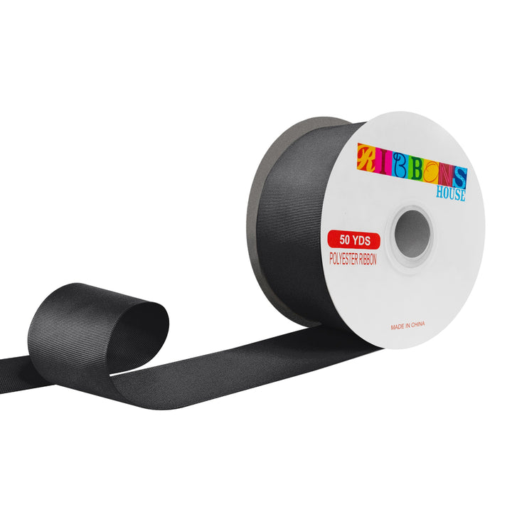 Avanti Solid Grosgrain Ribbon, 2-1/2" inches, 60mm, 100% Polyester, 50 Yards
