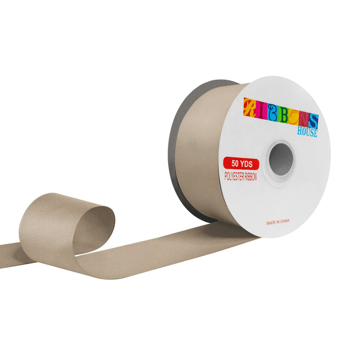 Avanti Solid Grosgrain Ribbon, 2-1/2" inches, 60mm, 100% Polyester, 50 Yards